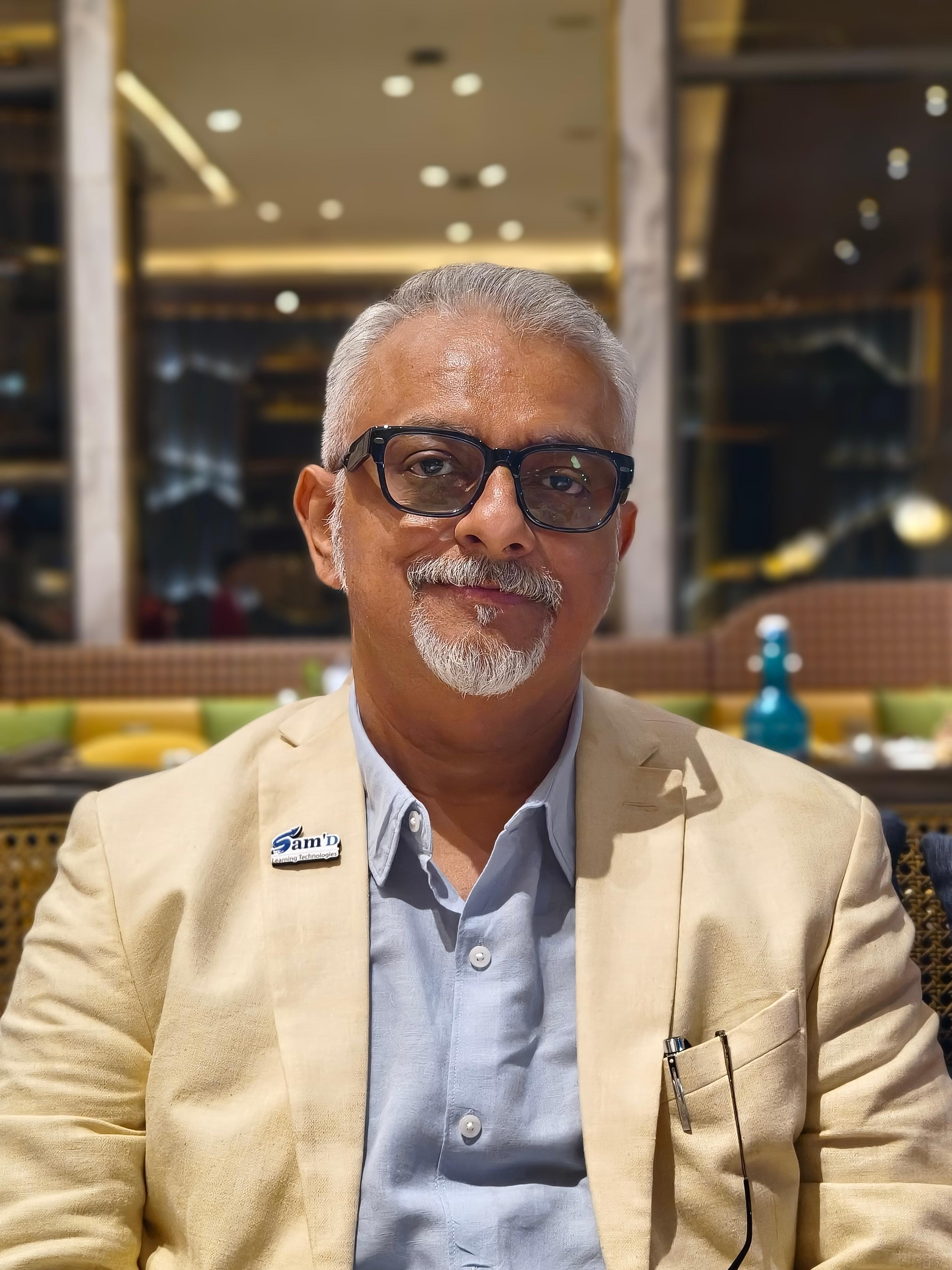 Portrait of Mr. Sammir Ddesai
