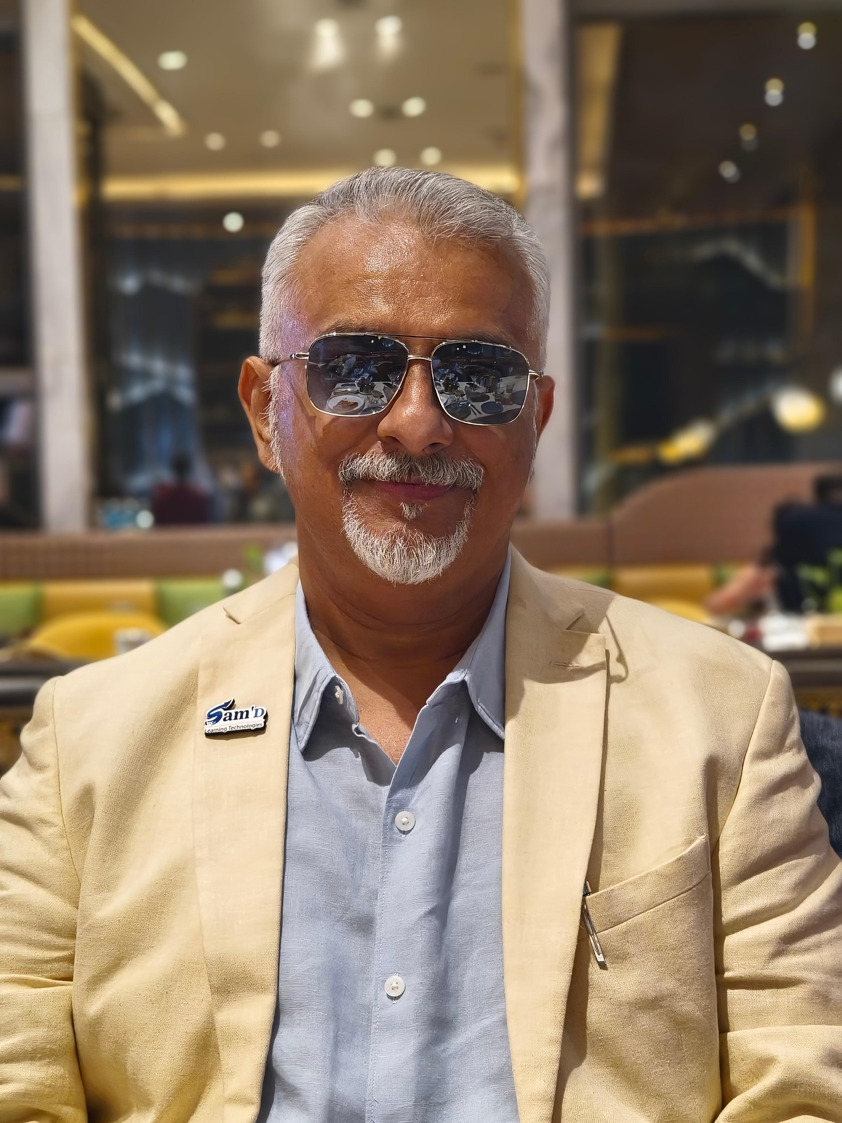Portrait of Mr. Sammir Ddesai